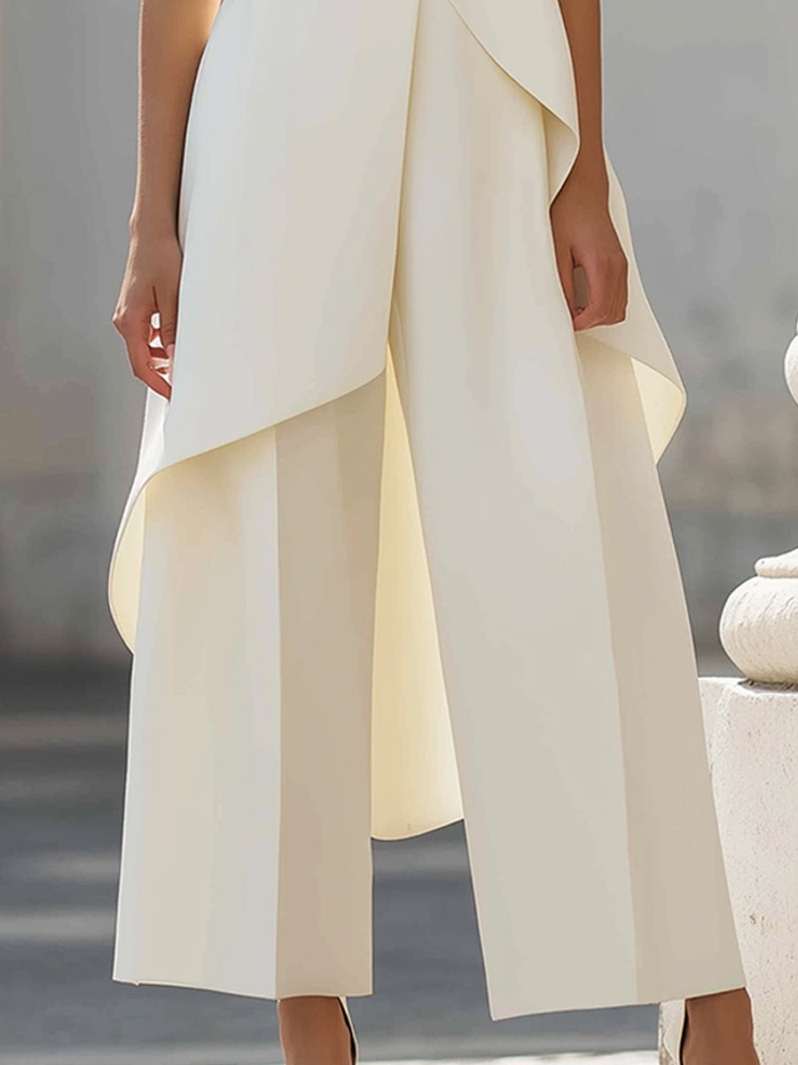 ASYMMETRISCHE TWEEDELEN SET VOOR VROUWEN