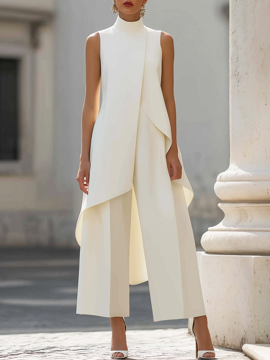 ASYMMETRISCHE TWEEDELEN SET VOOR VROUWEN
