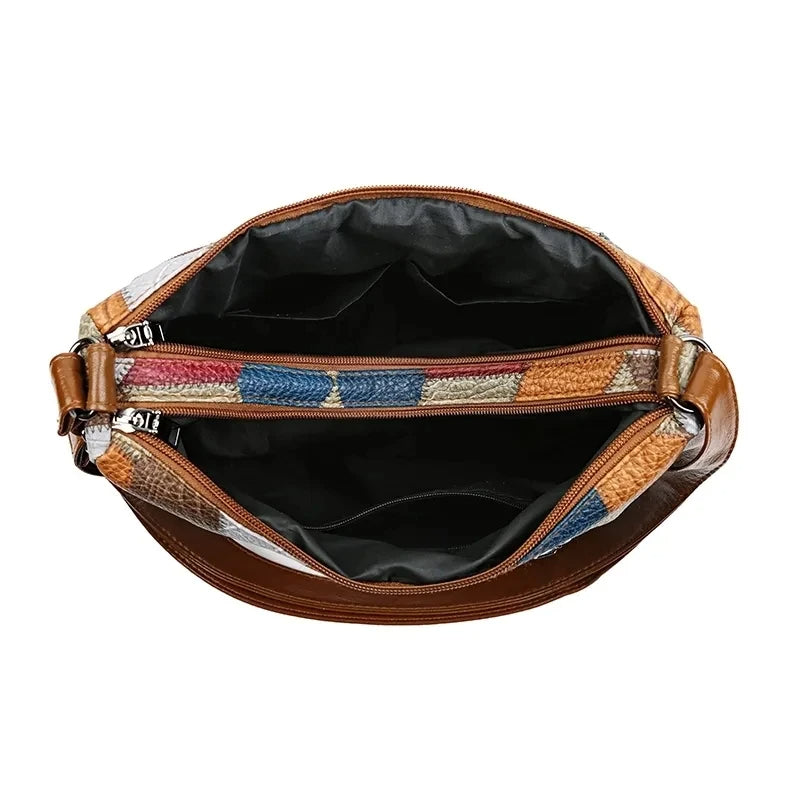 SAC PATCHWORK GEOMETRISCHE VOOR VROUWEN