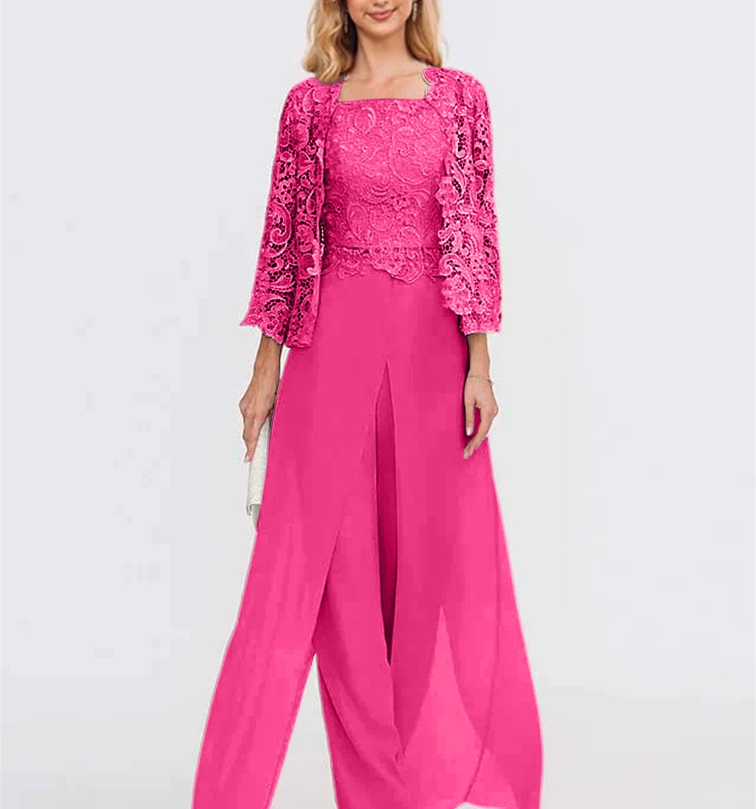 ELEGANTE CHIFFON BROEKENSET VOOR VROUWEN