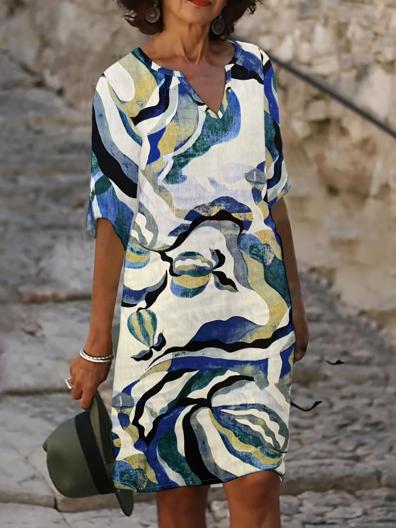 ZOMERJURK MET PRINT VOOR VROUWEN