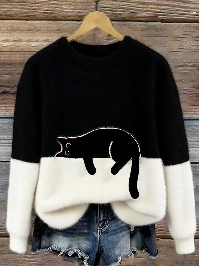 PULL MET PATROON VOOR VROUWEN