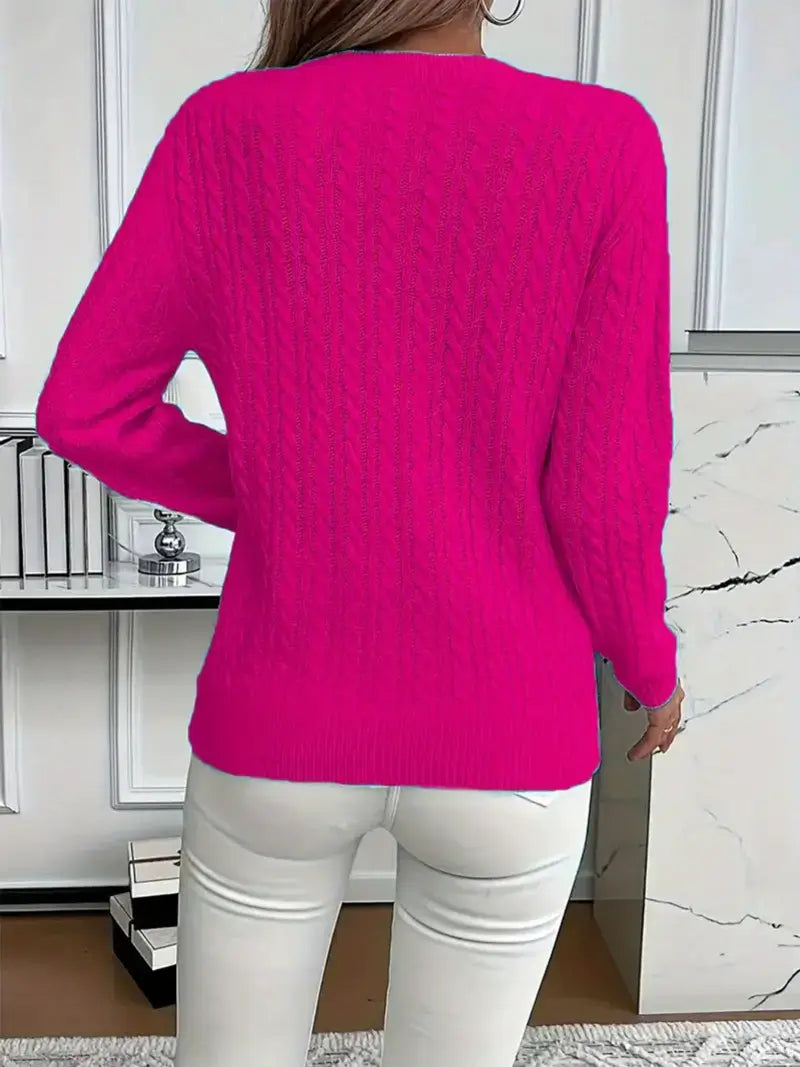 COZY RONDE HALSWERK VOOR VROUWEN