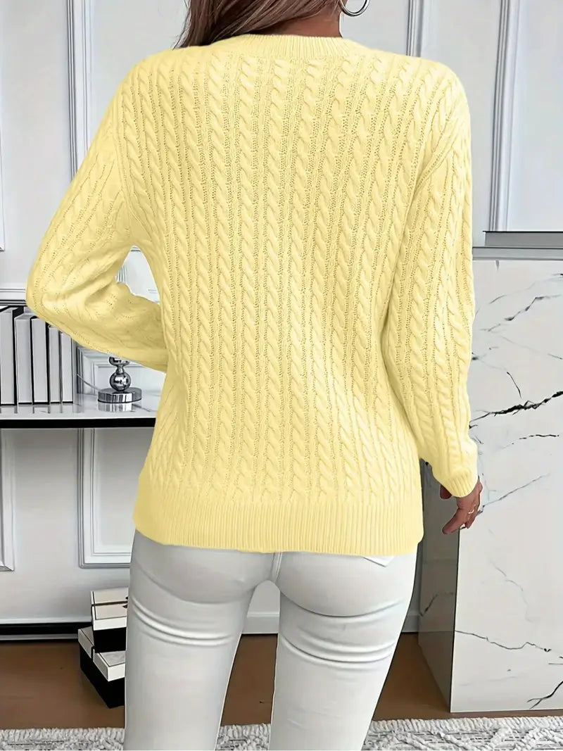 COZY RONDE HALSWERK VOOR VROUWEN