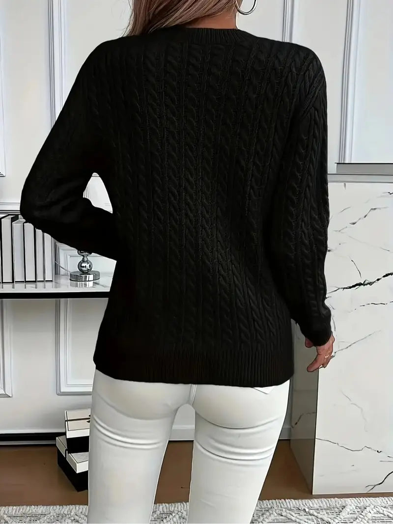 COZY RONDE HALSWERK VOOR VROUWEN