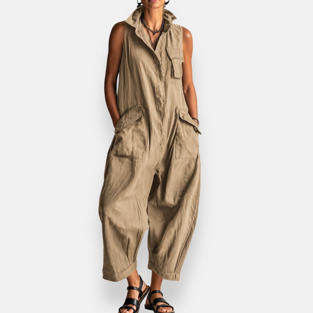 VRACHT JUMPSUIT ZONDER MOUWEN VOOR VROUWEN