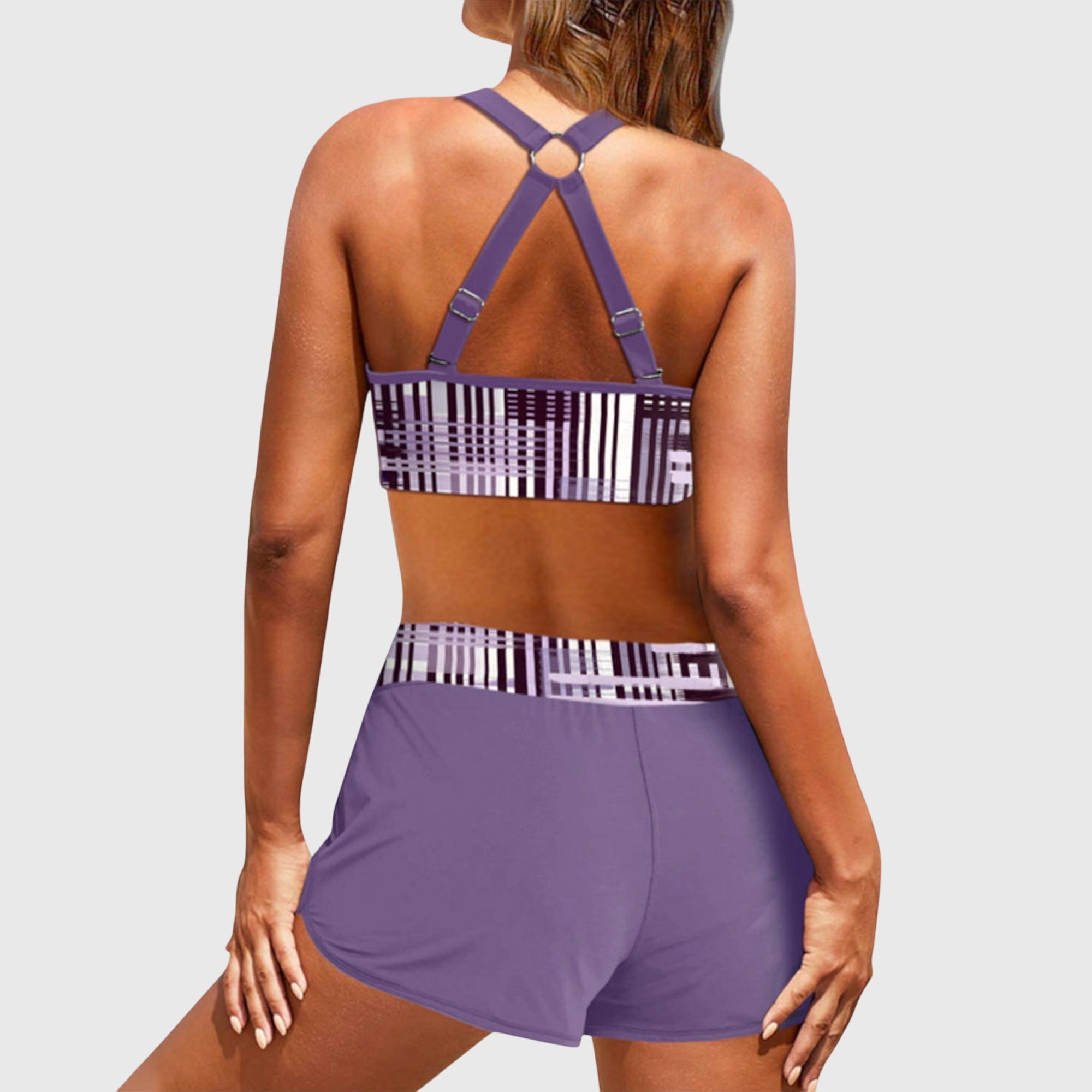 GERIBBELDE BIKINI VOOR DAMES