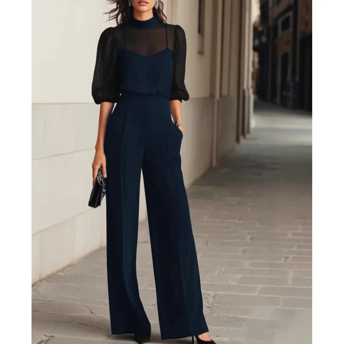 ELEGANTE DRIEDELIGE SET VOOR VROUWEN