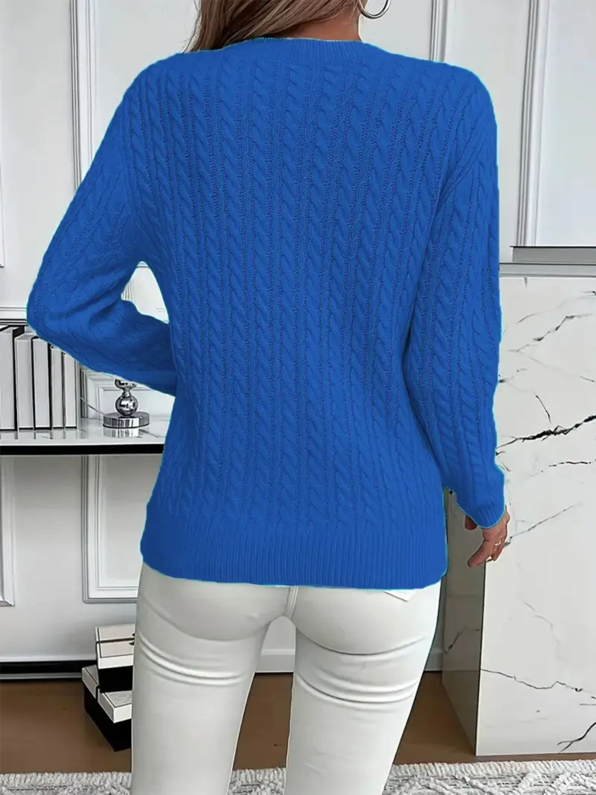 COZY RONDE HALSWERK VOOR VROUWEN