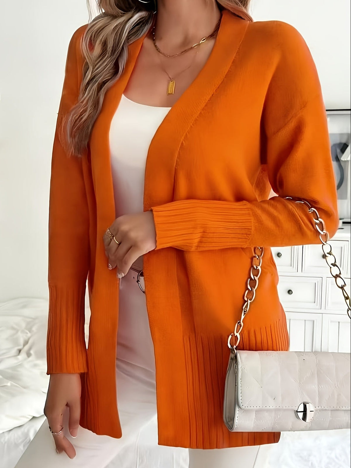 CHIQUE LANG VEST VOOR VROUWEN