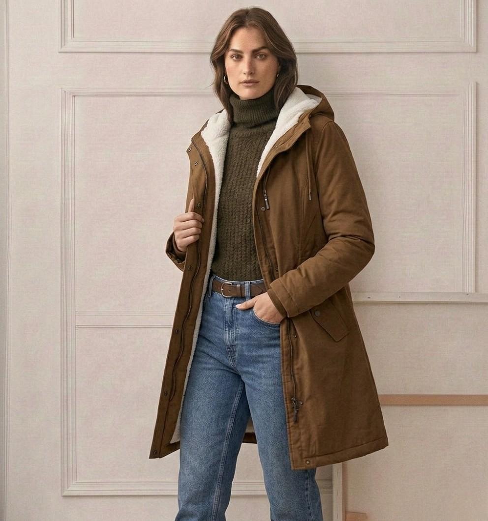 WINTERPARKA MET FLEECEVOERING VOOR VROUWEN