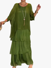 CHIC FORMEEL MAXI-JURK VOOR VROUWEN