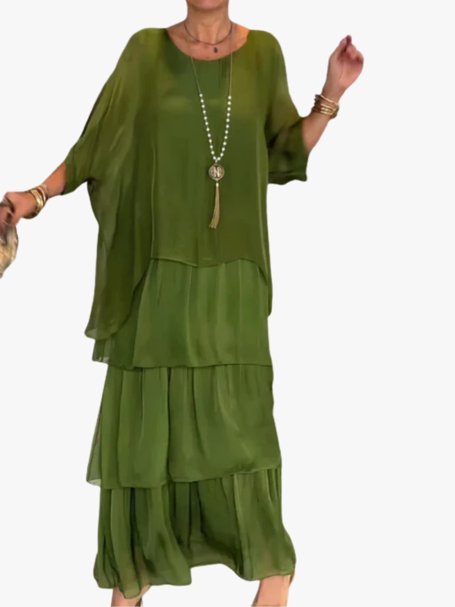CHIC FORMEEL MAXI-JURK VOOR VROUWEN