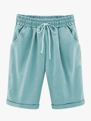 TIMELOZE KATOENEN SHORTS VOOR VROUWEN