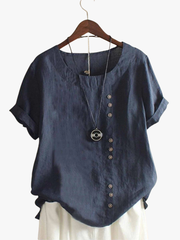KATOENEN BLOUSE VOOR VROUWEN