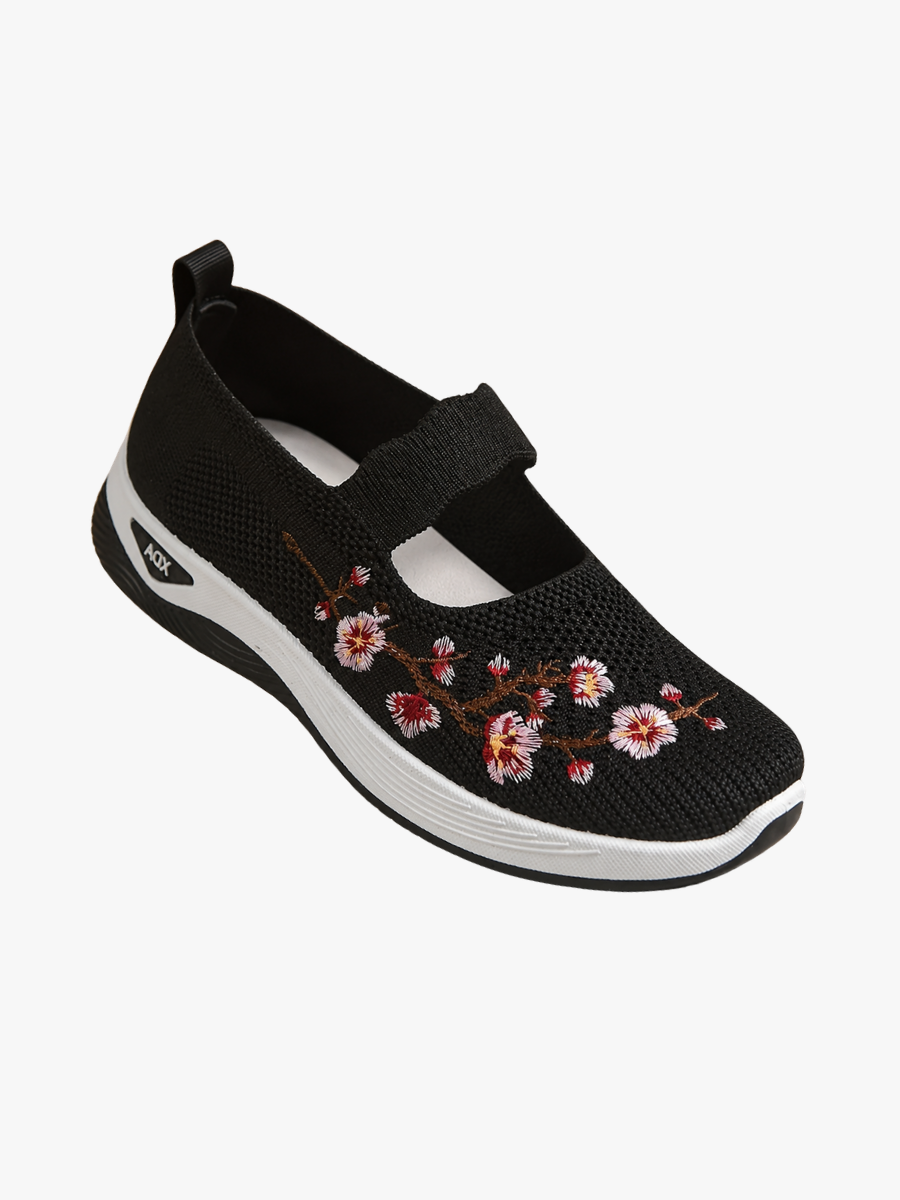 BLOEMEN GEBORDUURDE SNEAKERS VOOR VROUWEN