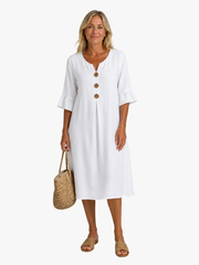 SHIRTJURK MET KNOPEN VOOR VROUWEN