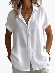 LINEN BLOUSE VOOR VROUWEN