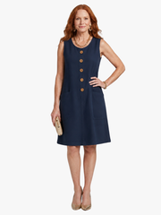 ZOMERJURK MET KNOPEN VOOR VROUWEN