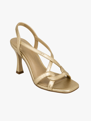 GOUDEN SANDALEN MET BANDJES VOOR VROUWEN