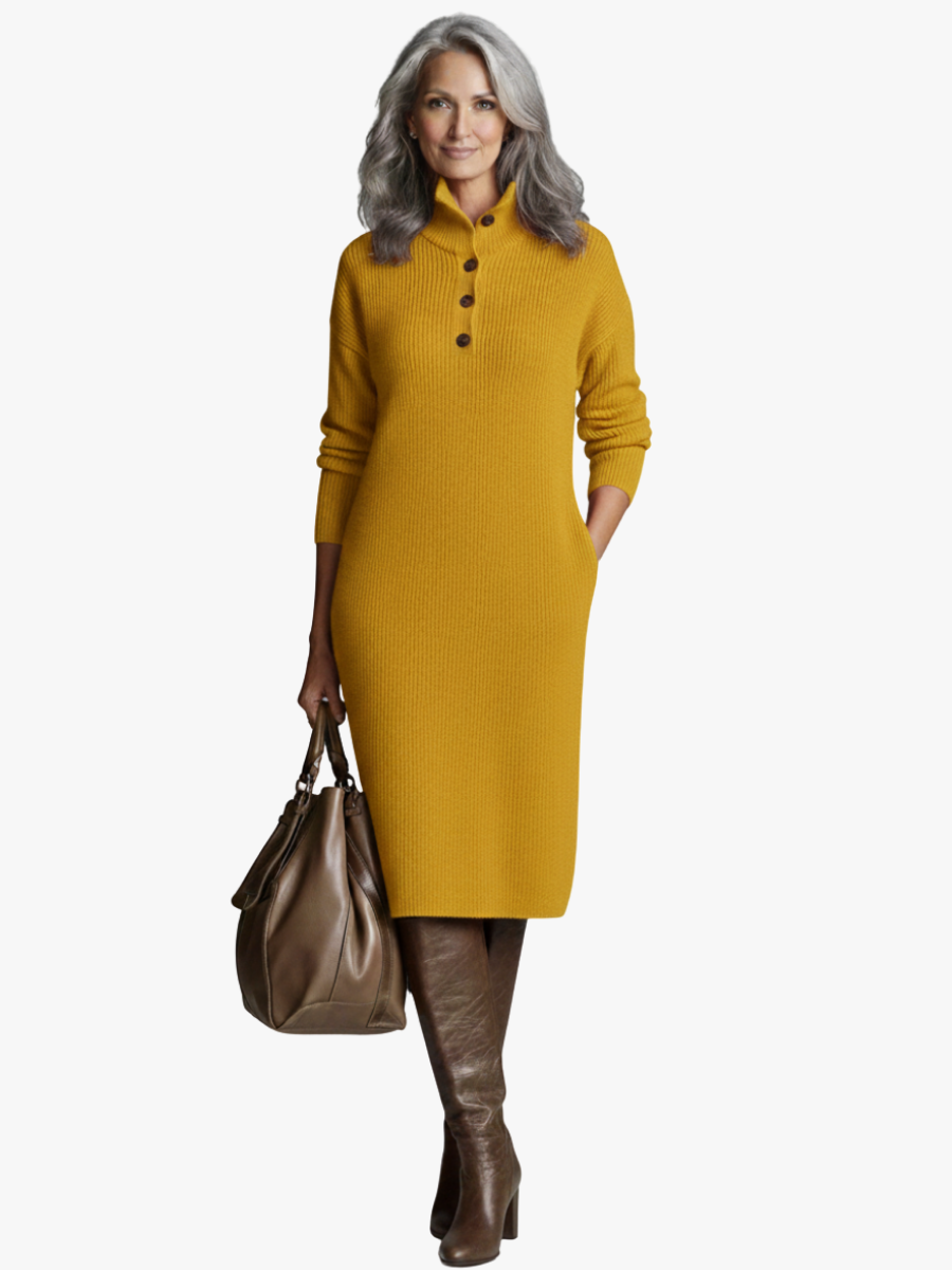 MIDILANGE RIBBELJURK VOOR VROUWEN