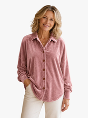 ELEGANTE TOP MET KNOPEN VOOR VROUWEN