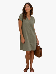 SHIRTJURK MET V-HALS VOOR VROUWEN