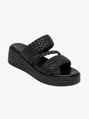 GEVLOCHTEN WIG SANDALEN VOOR VROUWEN