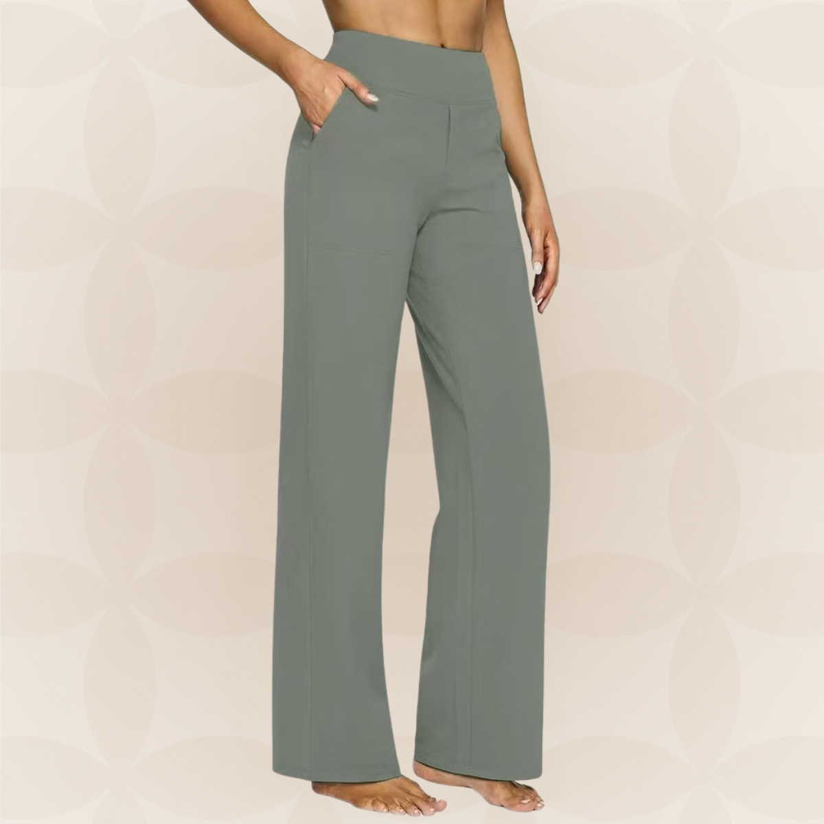 CHIQUE ELASTISCHE BROEKEN VOOR VROUWEN