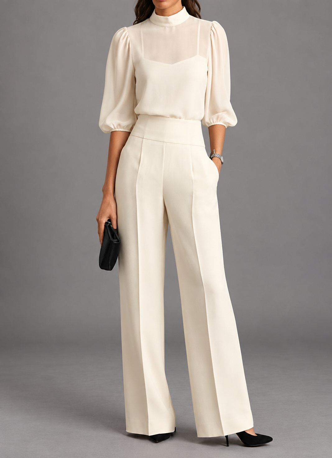 ELEGANTE DRIEDELIGE SET VOOR VROUWEN