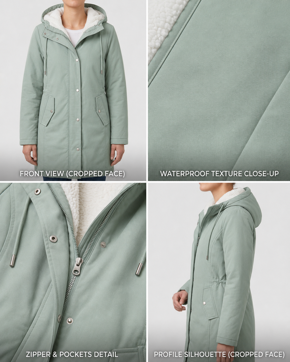 WINTERPARKA MET FLEECEVOERING VOOR VROUWEN
