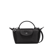 COMPACTE LEREN TAS VOOR DAMES