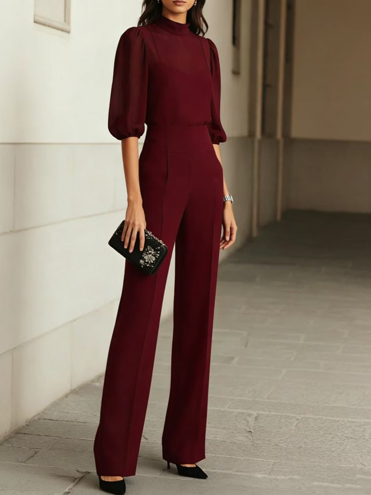 ELEGANTE DRIEDELIGE SET VOOR VROUWEN