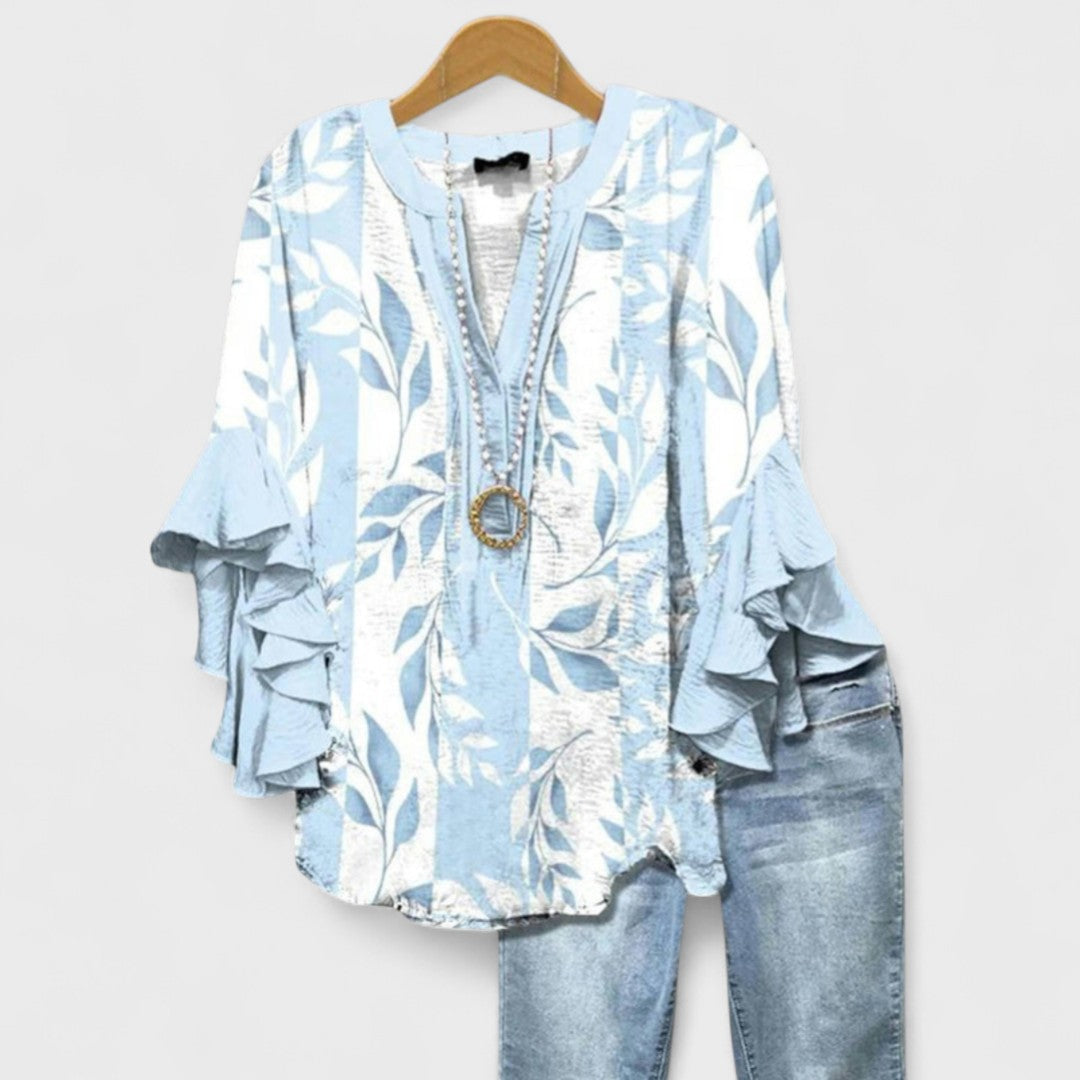 BLOUSE MET VOLANTEN VOOR VROUWEN
