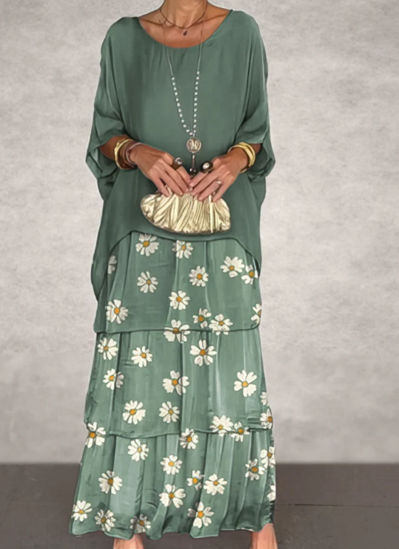 CHIC FORMEEL MAXI-JURK VOOR VROUWEN