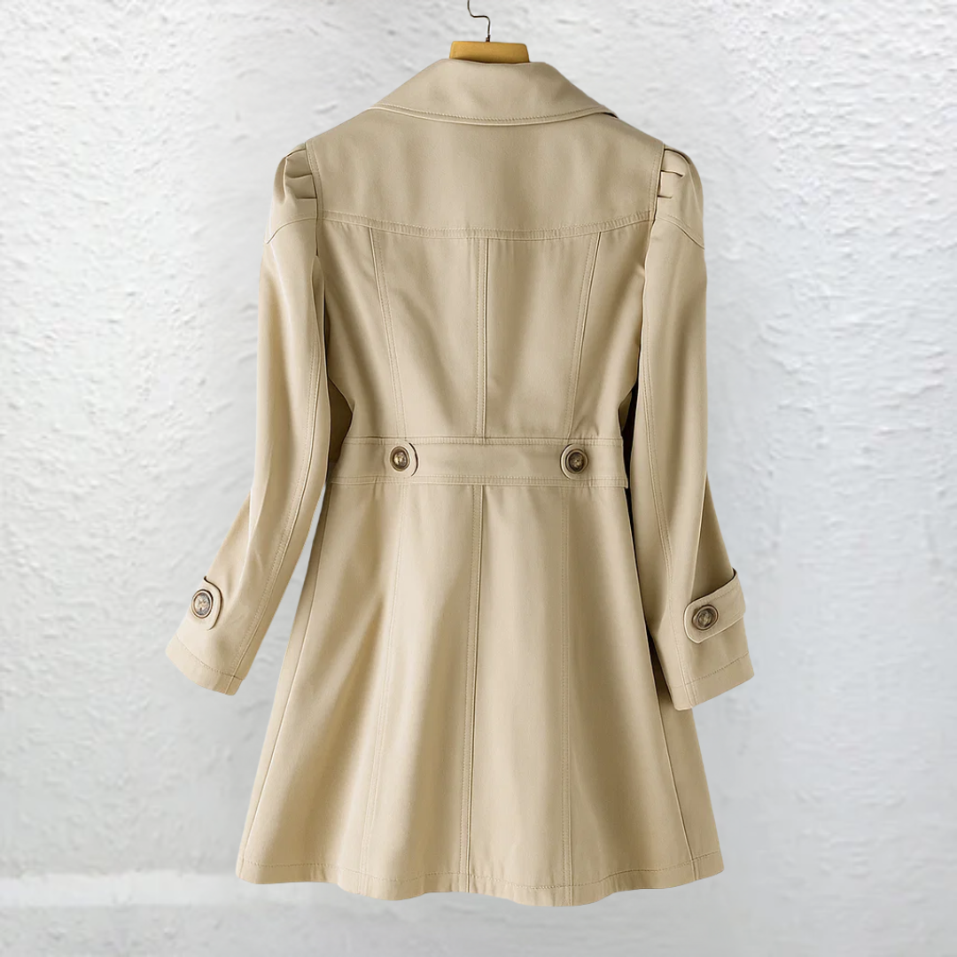 ELEGANTE LANG JAS VOOR VROUWEN