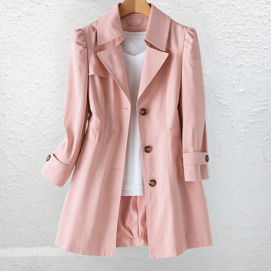 ELEGANTE LANG JAS VOOR VROUWEN