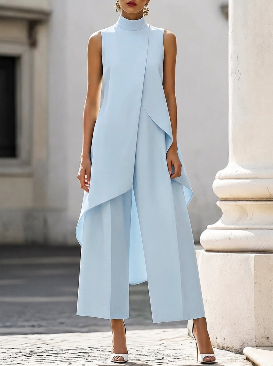 ASYMMETRISCHE TWEEDELEN SET VOOR VROUWEN