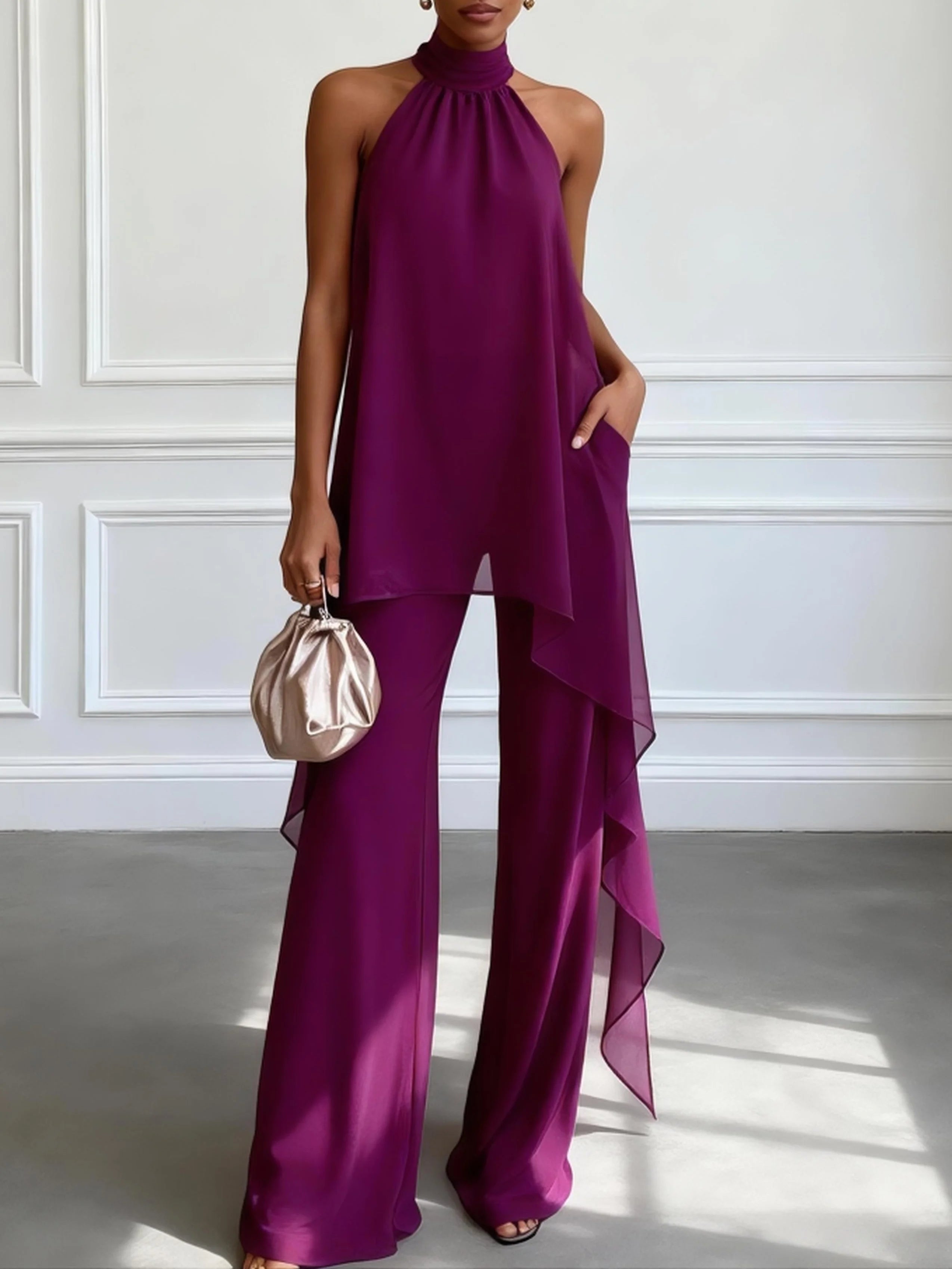 ELEGANTE HALTERSET VOOR VROUWEN