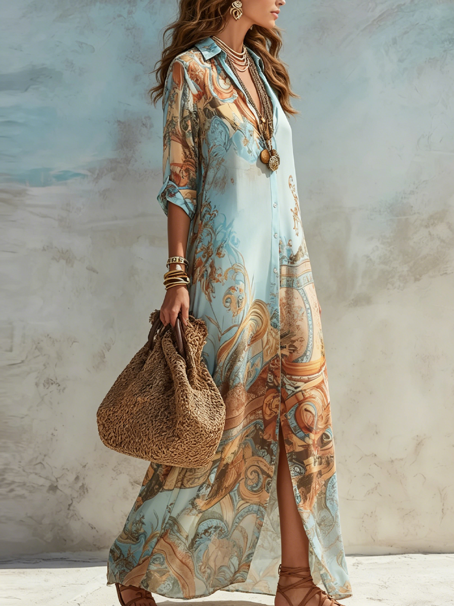 MAXI SHIRTJURK VOOR VROUWEN