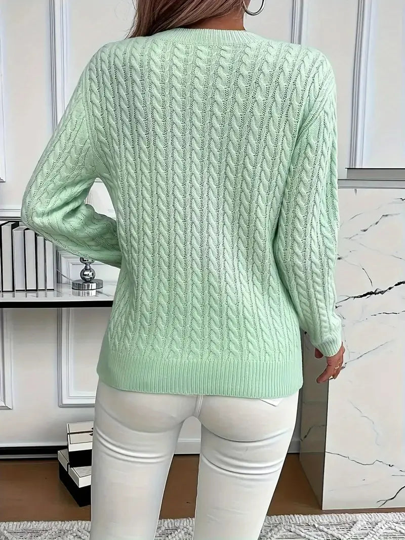 COZY RONDE HALSWERK VOOR VROUWEN