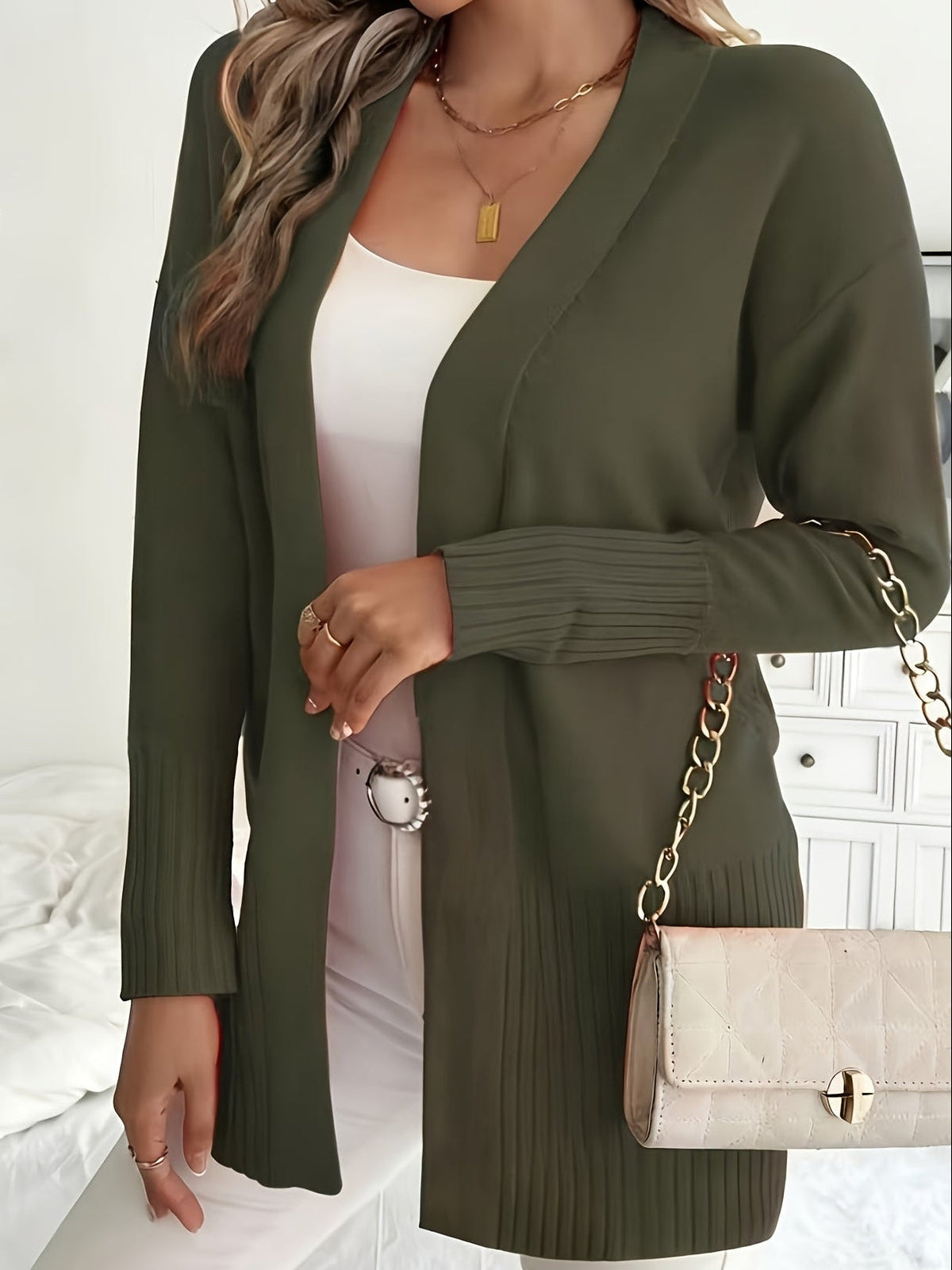 CHIQUE LANG VEST VOOR VROUWEN
