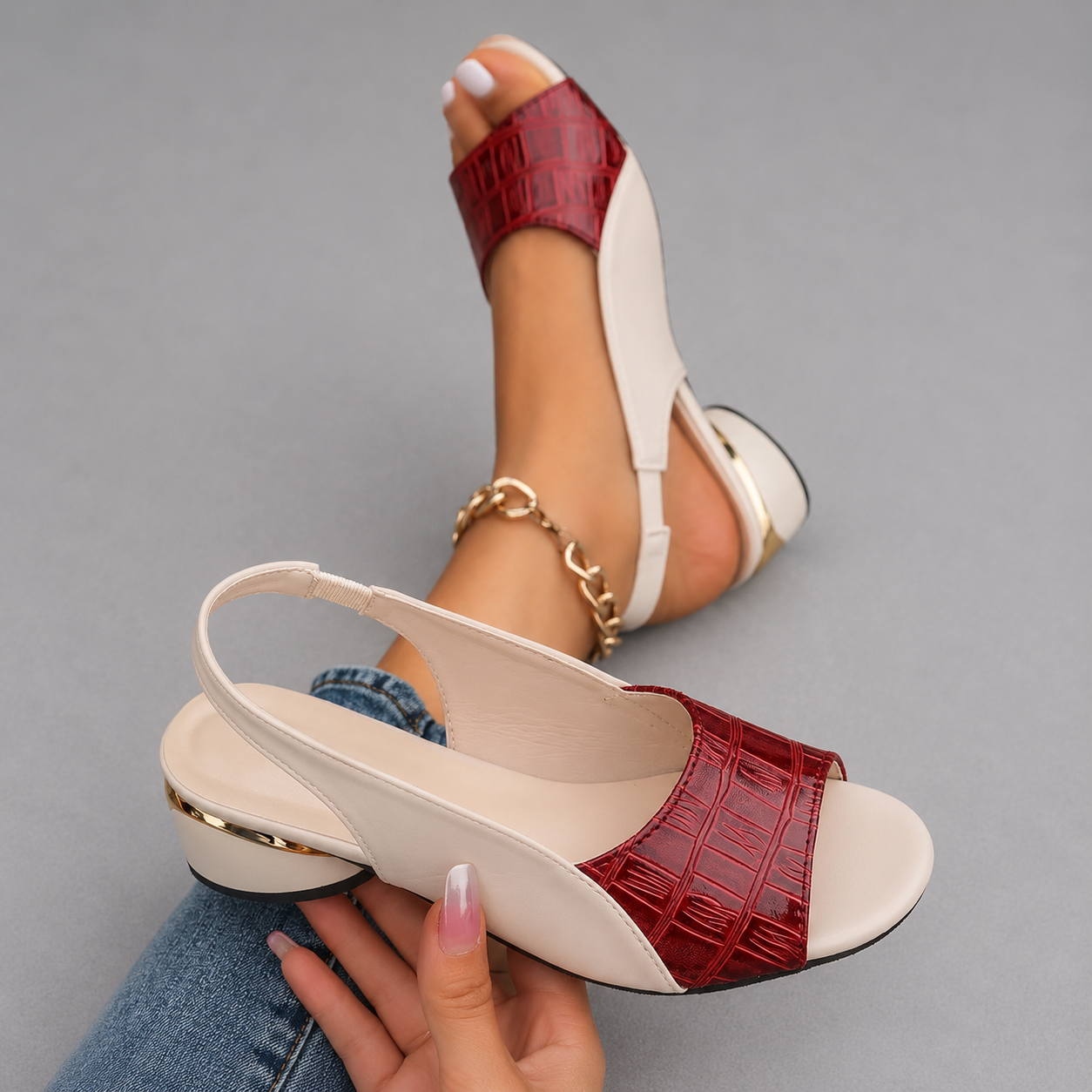 ELEGANTE ONDERSTEUNENDE SANDALEN VOOR VROUWEN