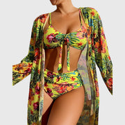 V-HALS BIKINI SET VOOR DAMES