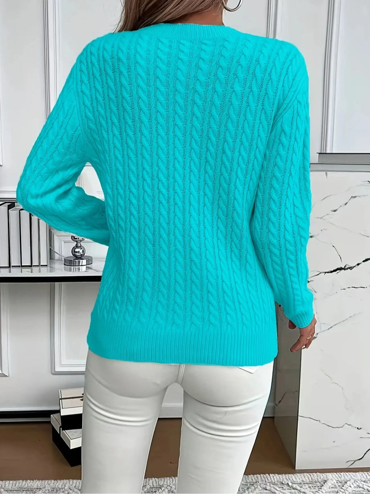 COZY RONDE HALSWERK VOOR VROUWEN