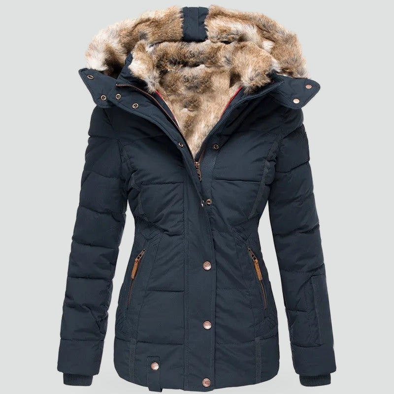 PARKA JASJE MET VOERING VOOR VROUWEN
