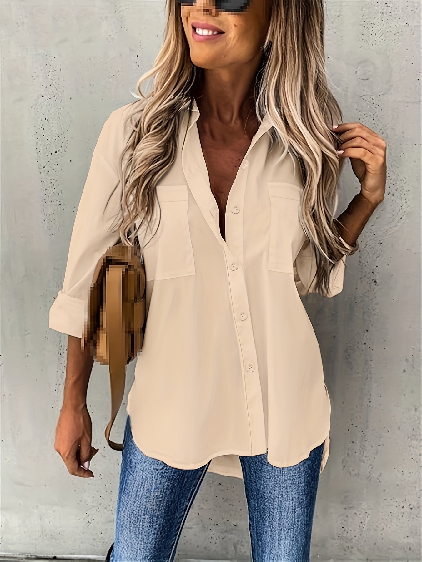 CHIC ELKE DAG BLOUSEMOUWEN VOOR VROUWEN