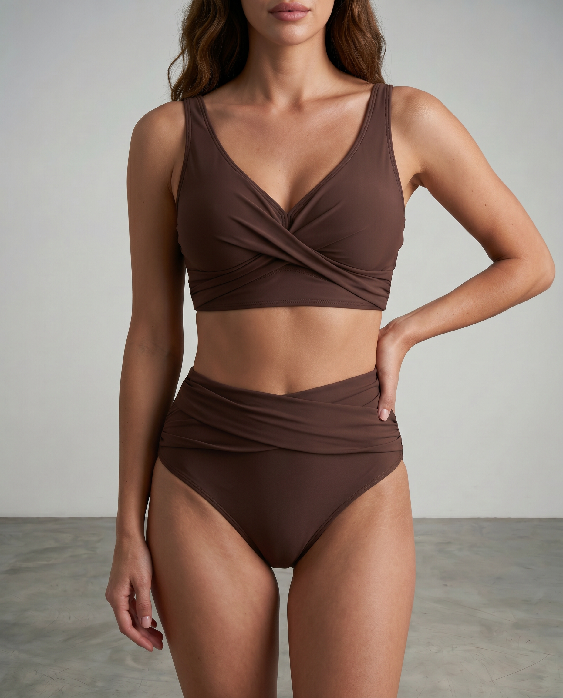 BIKINISET IN WIKKELSTIJL VOOR VROUWEN