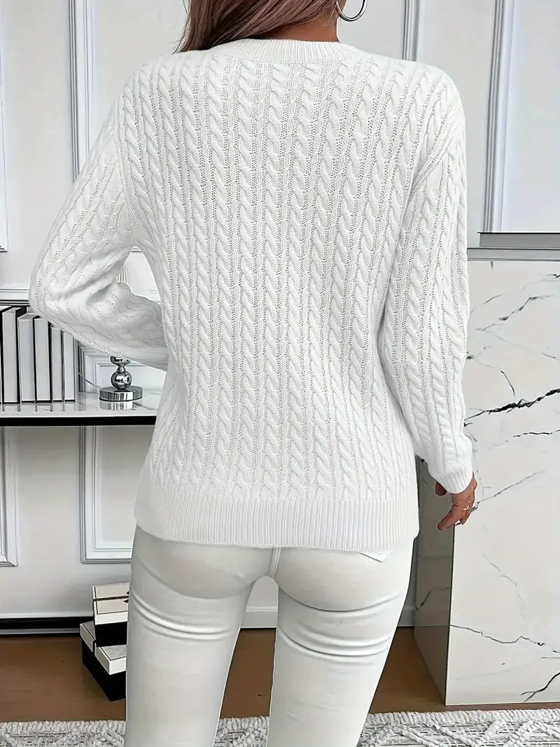 COZY RONDE HALSWERK VOOR VROUWEN
