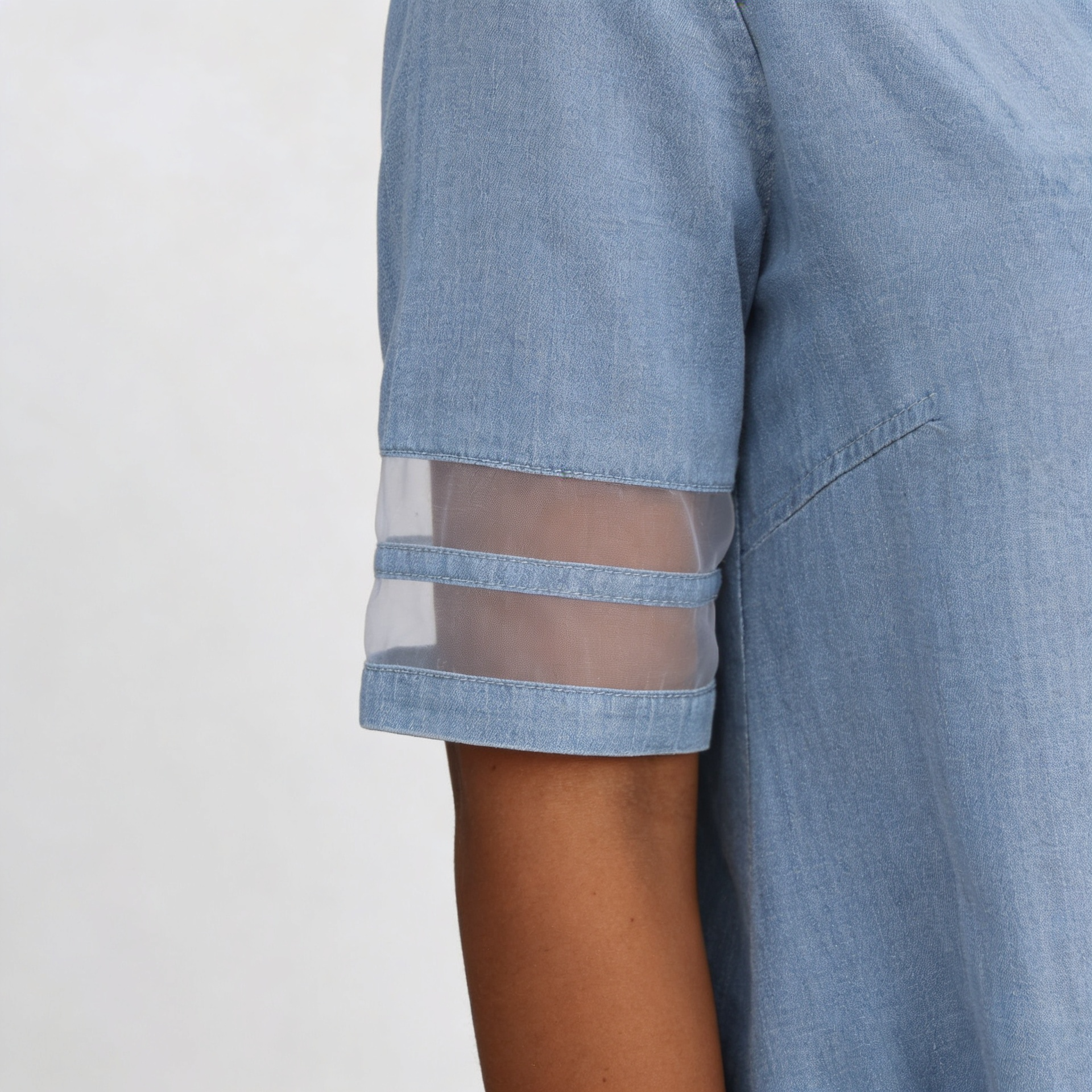 KLASSIEKE DENIM SHIRTDRESS VOOR VROUWEN